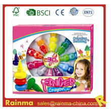 Colorful Finger Crayon Painting Set for Kids